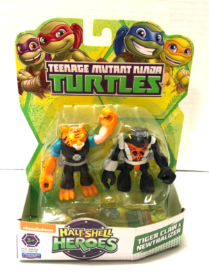 TMNT Half Shell Heroes Mutant Ninja Turtles Tiger Claw Newtralizer