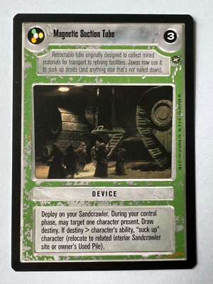 Star Wars CCG A New Hope BB: Magnetic Suction Tube LS FS Eligible Dollar Rare