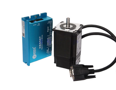 HBS507 3 Phase Closed Loop Hybrid Servo Driver 18-50VDC with 573HBM20-1000 Motor
