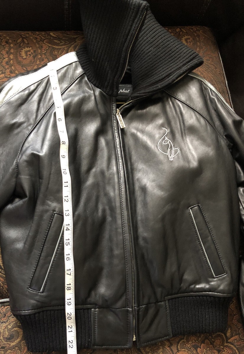 baby phat leather jacket M | eBay