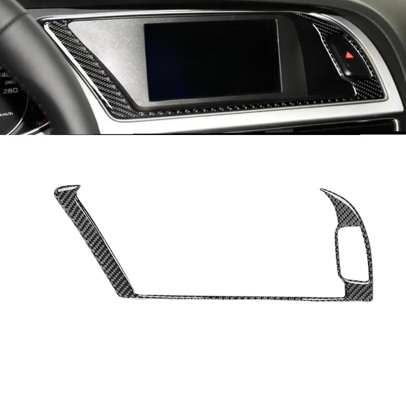 Carbon Fiber GPS Panel Cover for Audi A4 B8 A5 2009-2016