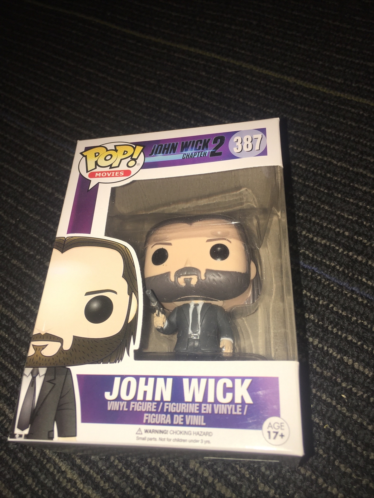 Funko Pop! Figura De Juguete 100% Auténtica De Películas De John Wick Capítulo 2 387 Sin Persecución