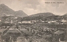 da254 cartolina dintorni di erba arcellasca provincia di como