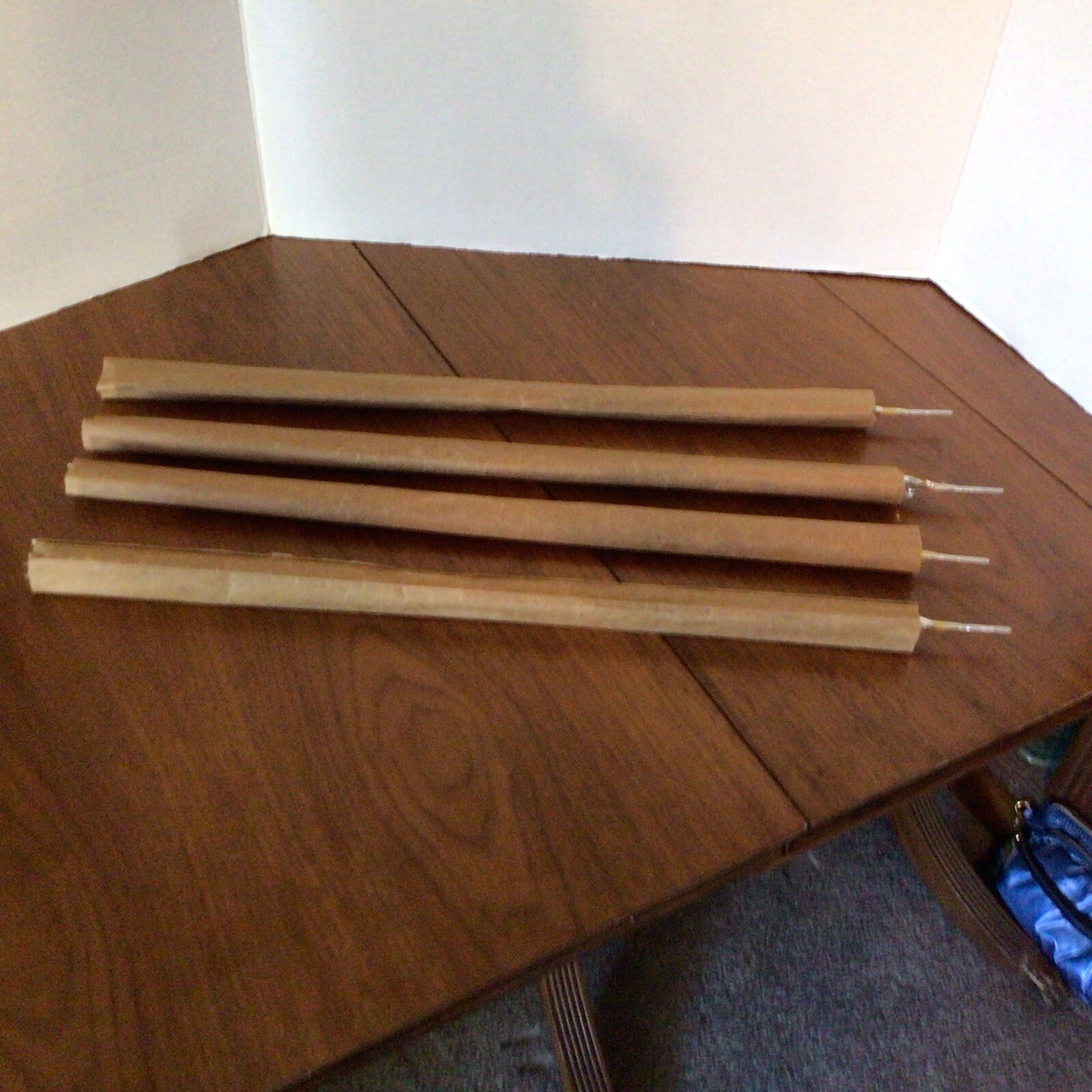 4 Vintage Aluminum Christmas Tree Replacement Branches 21 " Long Galaxy