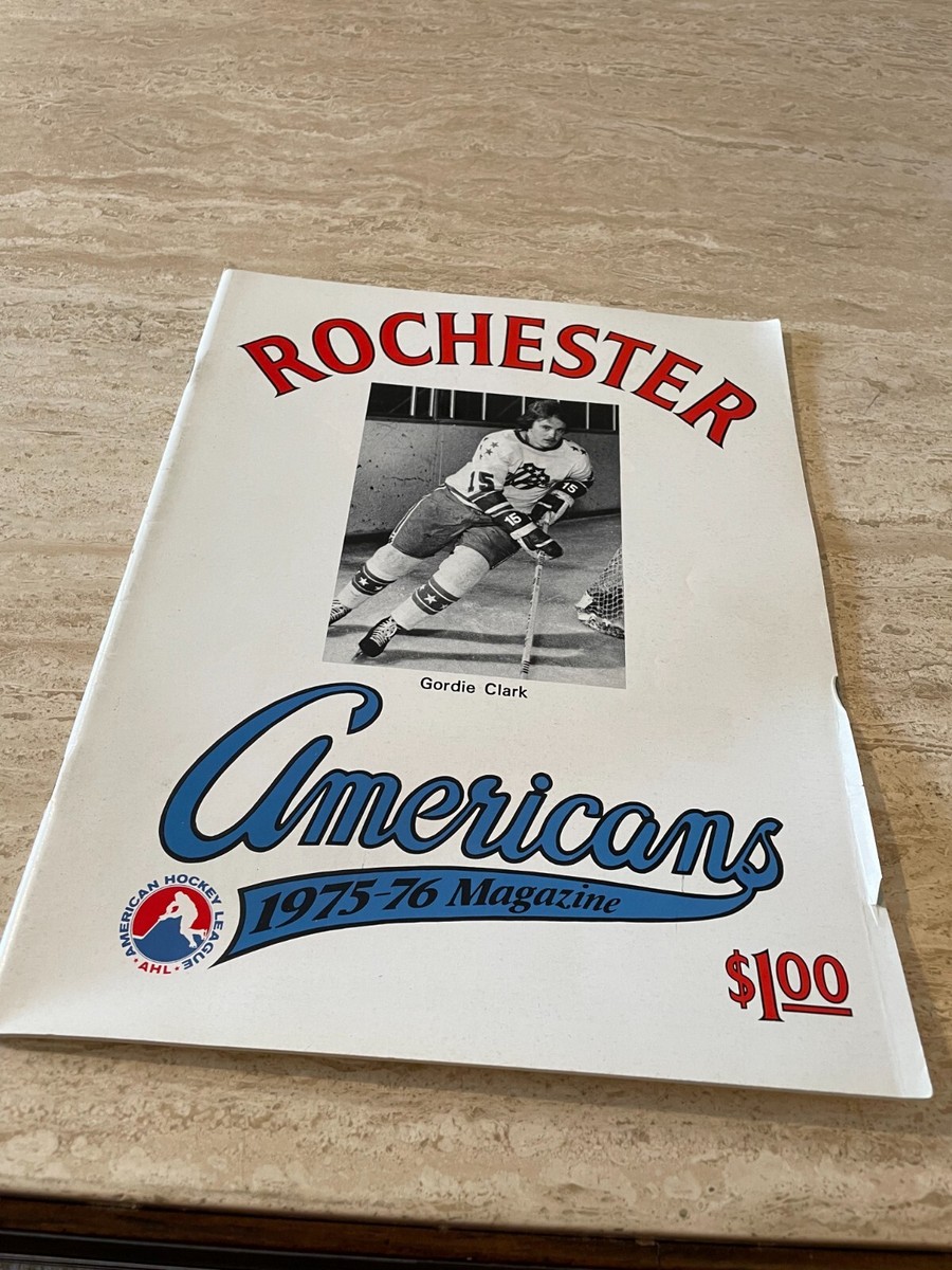 1975 New Haven Nighthawks vs. Providence Reds AHL Hockey Program AHL