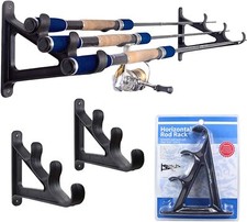 Horizontal Wand Rutenhalter Rod Rack für Ang...
