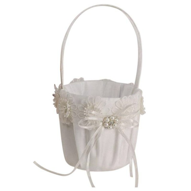woven flower girl basket
