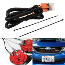 12V Horn Wiring Harness Relay Kit For Car Truck Grille Mount Blast Tone Horns