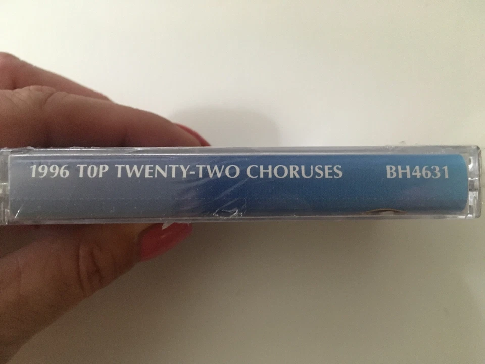 RARE 1996 SPEBSQSA Cassette Top 22 Choruses Barbershop Salt Lake City Conv - Image 3 of 4