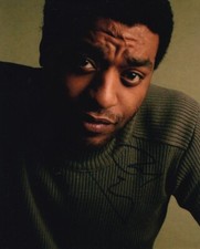 CHIWETEL EJIOFOR signed Autogramm 20x25cm INSIDE MAN in Person autograph COA