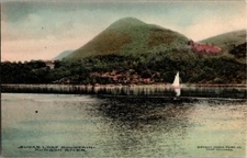 1910. SUGAR LOAF MOUNTAIN, HUDSON RIVER. POSTCARD ZT3