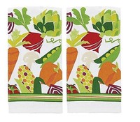 2pcs Ritz Canning Collection Print Kitchen Towel, Farmer Market - 1a15 037h 2pcs Ritz Canning Collection Print Kitchen Towel, Farmer Market - 1a15 037h