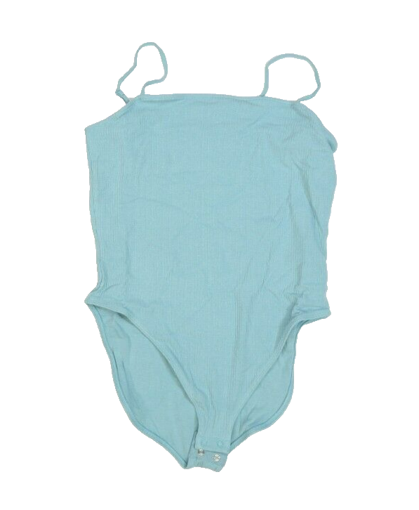 Old Navy Straight Cut Neckline Fitted Cami Rib Knit Bodysuit