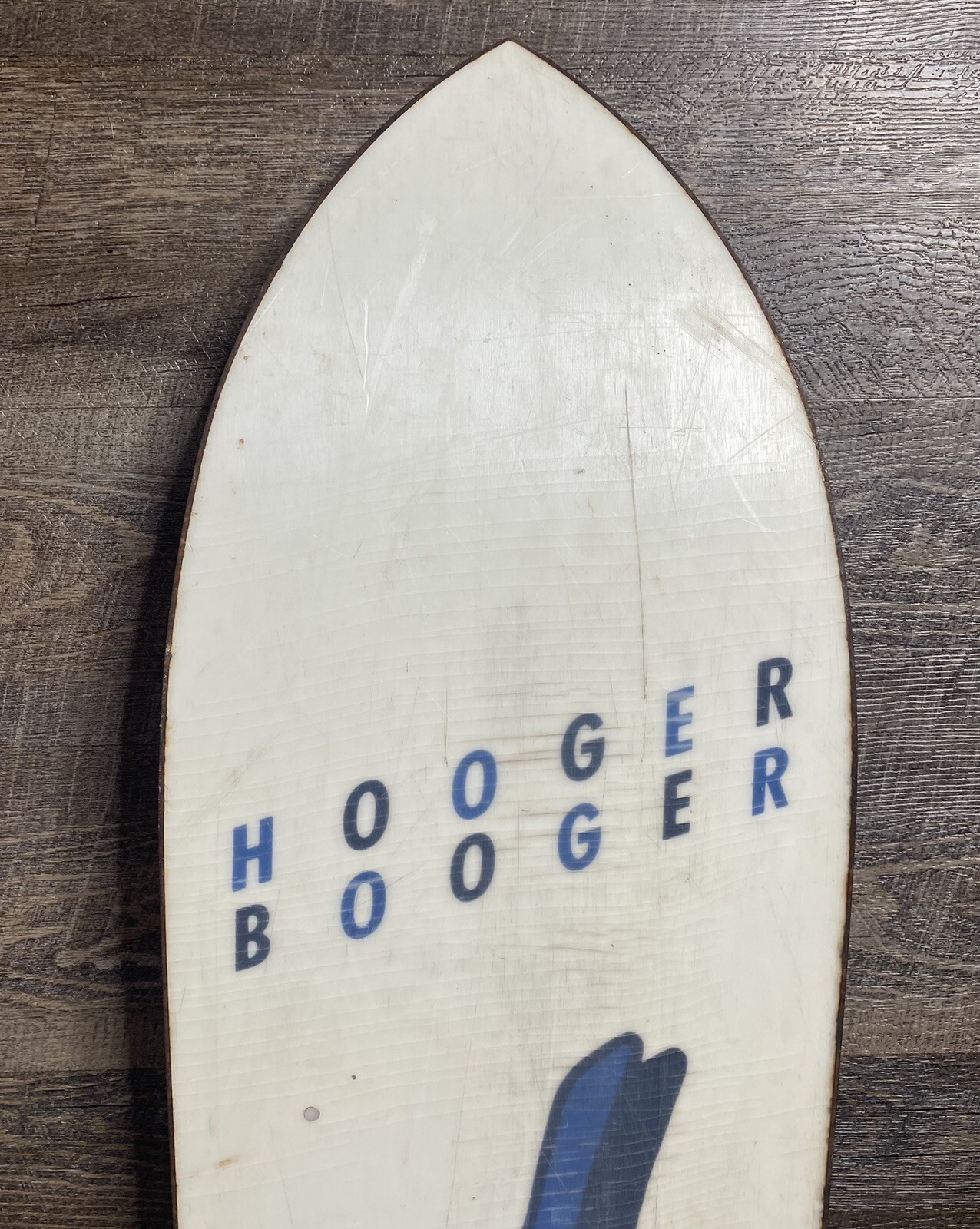 Vintage Hooger Booger Lite Wave Snowboard by Scott Pointed Nose Old School Rare