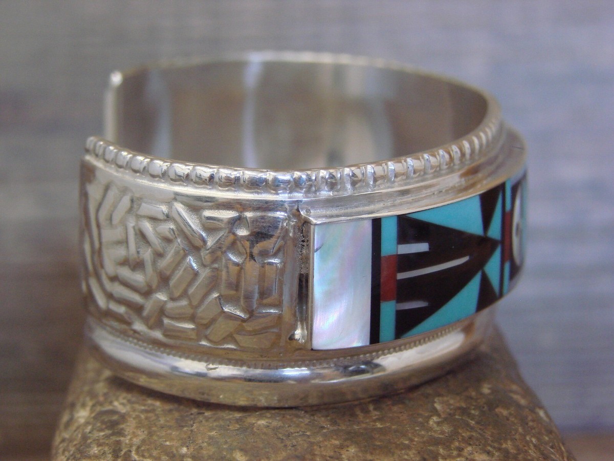 アクセサリー indian jewelry zuni bangle Bracelets : Zuni - NativeIndianMade.com