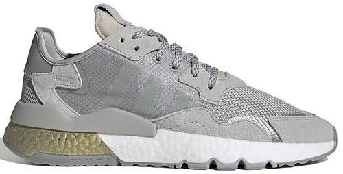 Adidas Nite Jogger Gold Metallic Boost EVM Mens Sise 9 Gray Shoes Athletic Walk adidas Nite Jogger Gold Metallic Boost for Sale  main image 4