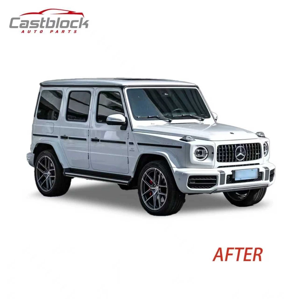 Parachoques delantero blanco para Mercedes Benz Clase G W463 G500 G550 G63 1990-2018 Foto 4 de 4