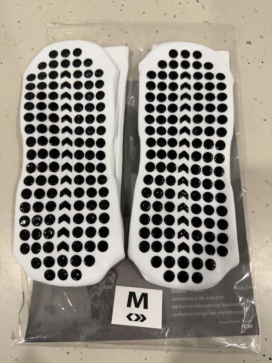 Stepzz Athletic Grip Socks, 7 Colour Ways, S / M, BNWT RRP $27.50