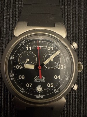 Roamer Power 8 Chronograph Quarz Selten Voll Funktionsfähig
