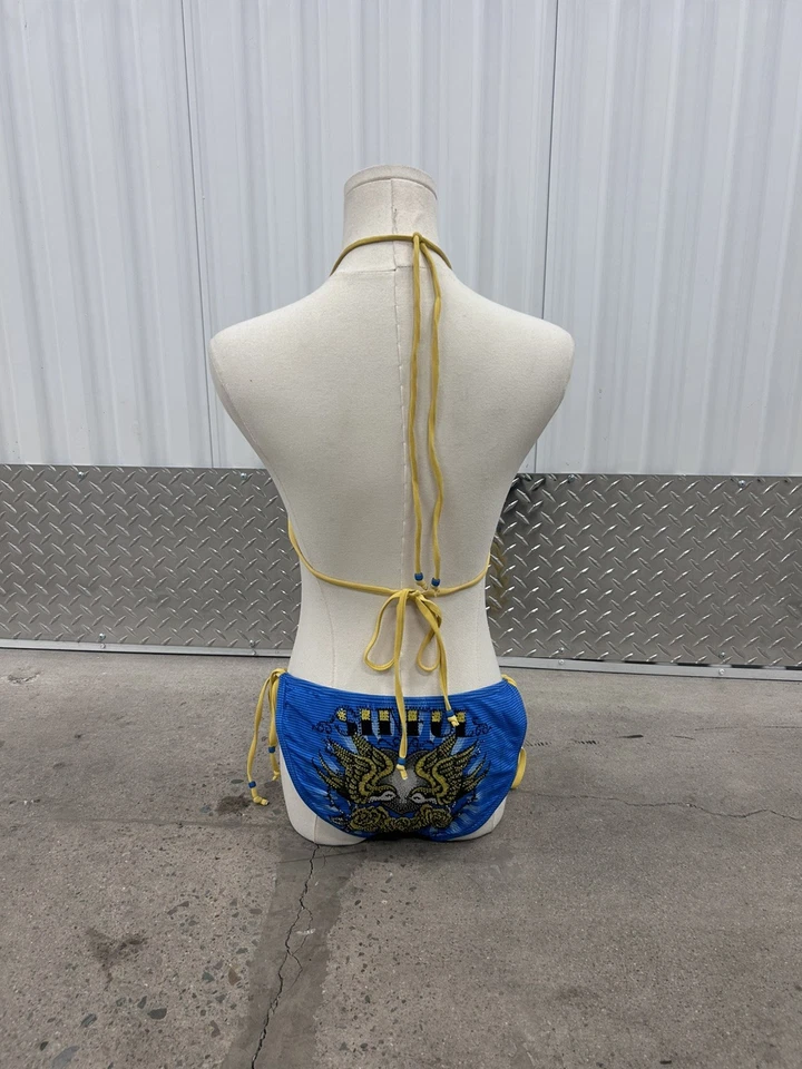 Y2K Sinful Affliction Femme Fatal 比基尼套装大号 — 第 4/4 张图片