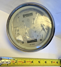 Faria Twin Engine Tachometers Hour Meter Gaug...