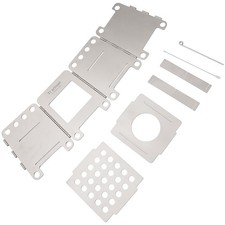 Titanium Faltbarer Holzofen Kompakter Pocket Alkoholofen f??r Camping und Angeln – Bild 19