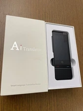 Business Portable Translator Device ai Voice 2Way 139 Languages.  Smart Device.