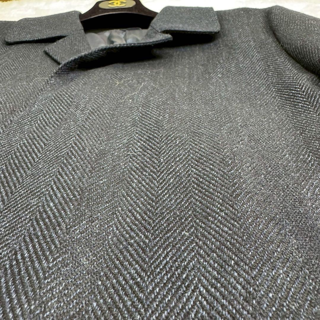 Universal Language Herringbone Wool Cashmere Silk… - image 6