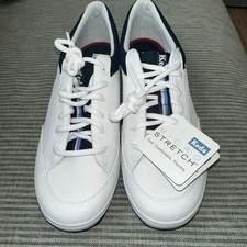 Keds Women's Micro Stretch Shoes Size 8 Leather Walking Comfort Sneakers White