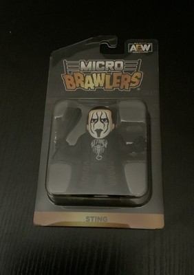 THE ICON Sting Micro Brawlers - All Elite Crate Figure - AEW WWE TNA ROH NJPW