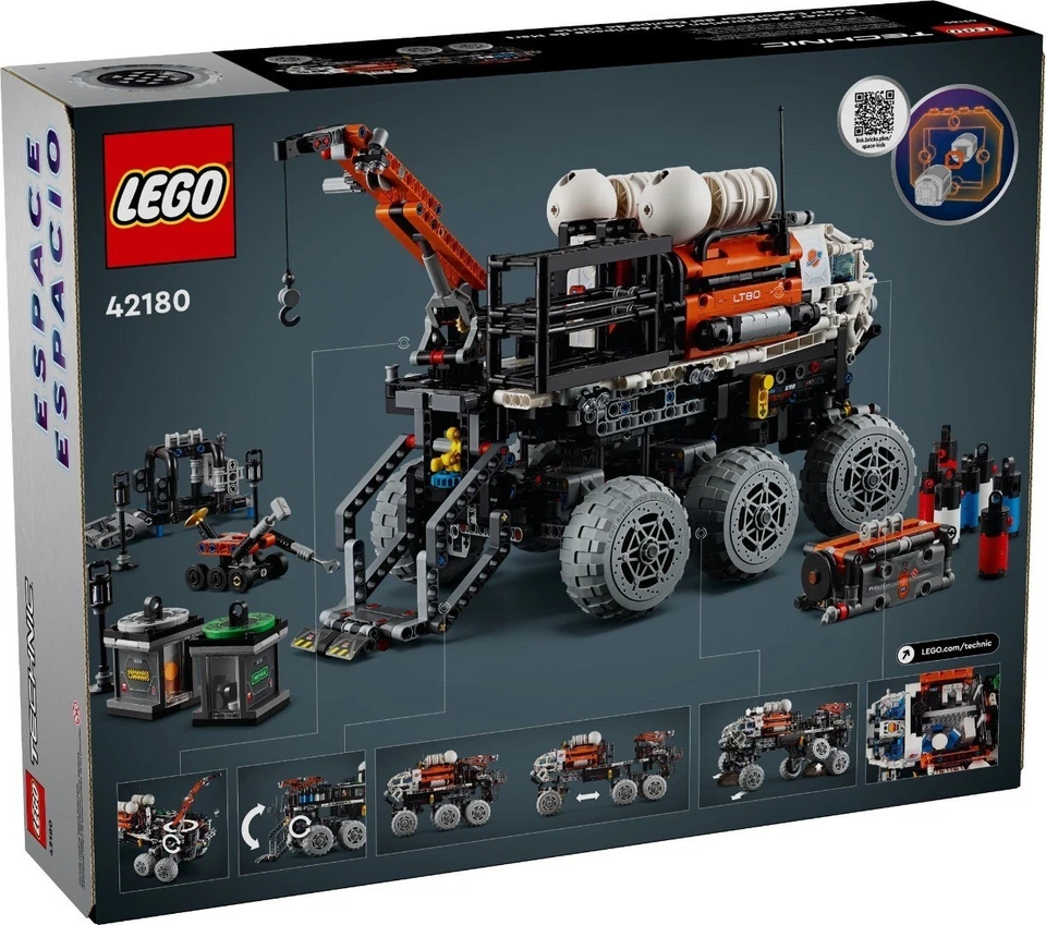LEGO Technic Mars Crew Exploration Rover Model Lego 42180 NEW Factory Sealed Box - Image 2 of 4
