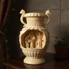 Indoor Neoclassical Vase Fountain Home Decor - Aegean Accents New