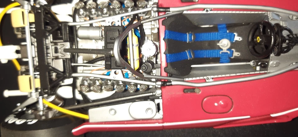 MODELLINO FERRARI 312T2 REGAZZONI 1976 1/18 MARCA EXOTO - Immagine 3 di 4