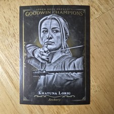 Khatuna Lorig | 2016 Upper Deck Goodwin Champions - Black & White #110 Archery