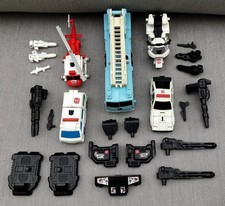 Transformers G1 Vintage, Defensor Protectorbot Combiner 100% Set Completo