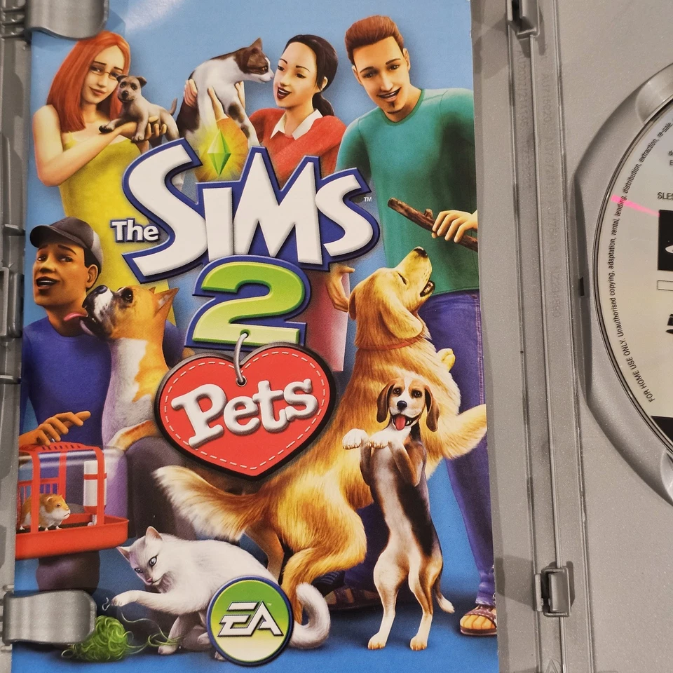 The Sims 2 Pets PlayStation 2 Sony PS2 PAL EA Game Complete Life Simulation - Image 4 of 4
