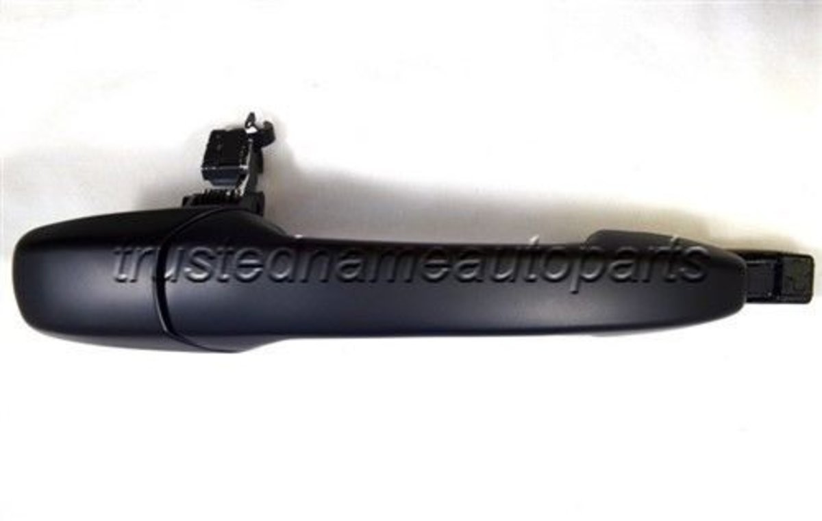 fits 2004 to 2009 Mazda 3 Exterior Door Handle Black Passenger