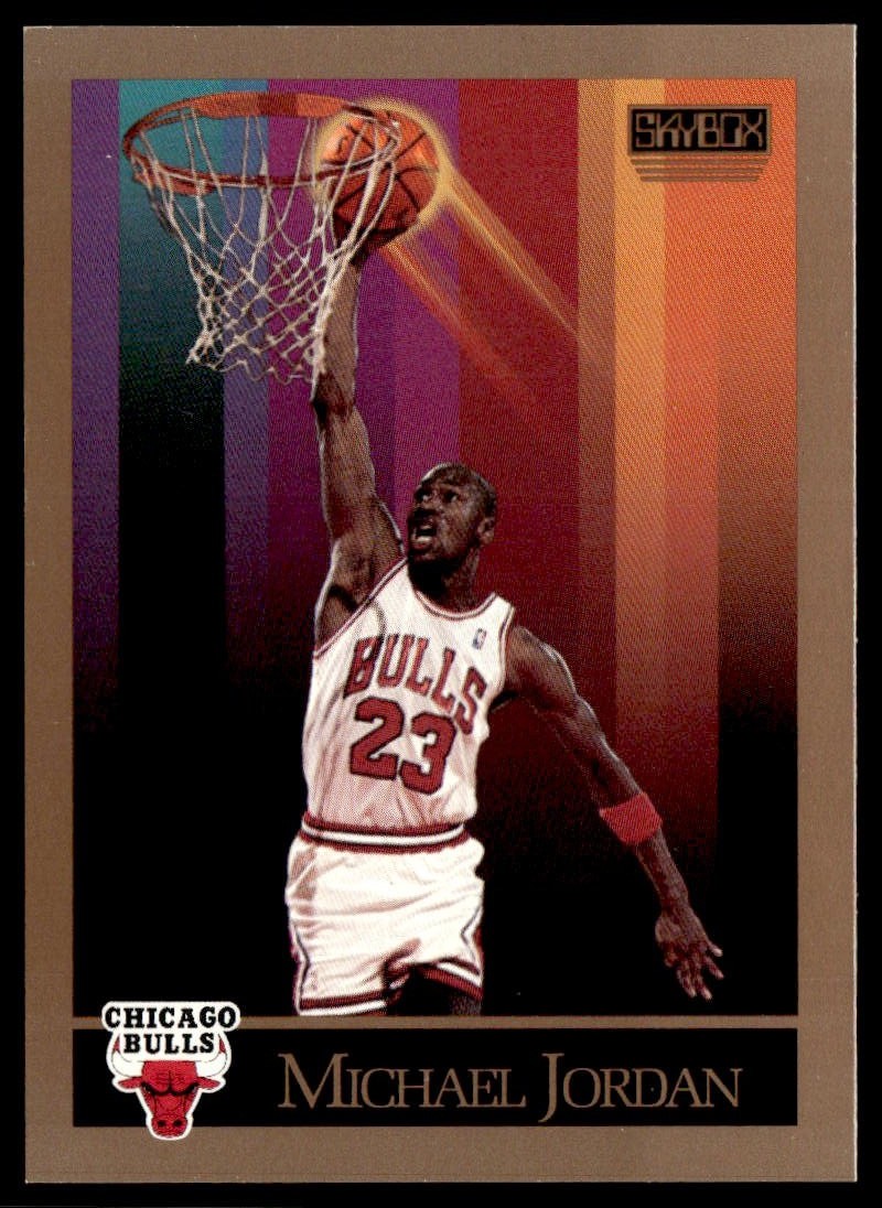 Michael Jordan 1990-91 SkyBox #41 H