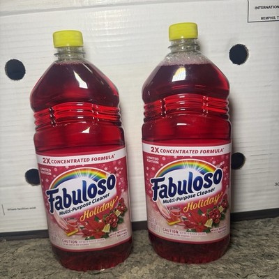 2 Pack Fabuloso Multi-purpose Cleaner Holiday Limited Edition Wild Winter 33.8oz