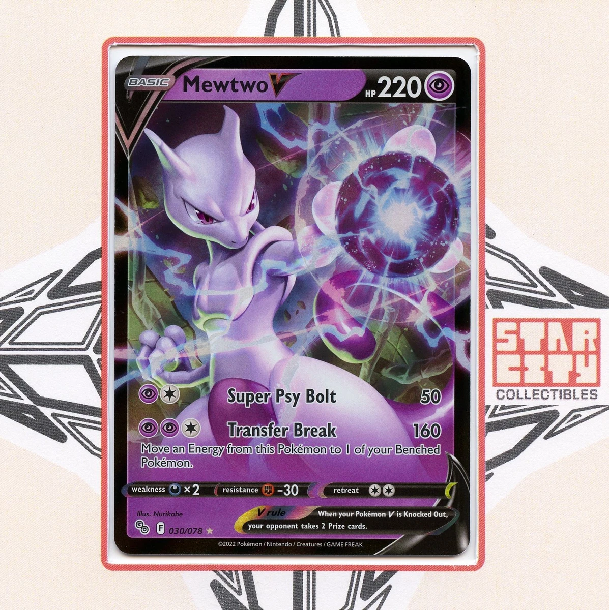Mewtwo V 030/078 Pokmon GO for sale | eBay Mewtwo V 030/078 Pokmon GO for sale | eBay