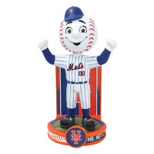 Mr. Met New York Mets Banner Series Bobblehead MLB Baseball
