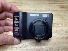 Samsung Digimax S850 8.1MP Compact Digital Camera Black - Tested