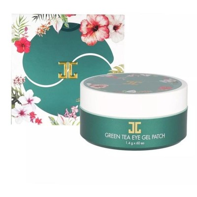 JC Green Tea Eye Gel Patches Hydrating Under Eye Mask Treatment 60 Pieces