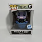 Funko Pop Trains Disney Villains Series Ursula In Cart 17 Shop Exclusive