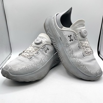 Under Armour SlipSpeed BOA White Gray Men display picture 1