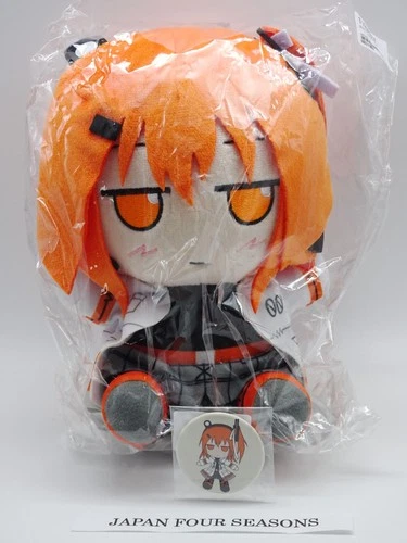 Adachi Rei Zumomo Plush with Can Badge Set Official Japan New