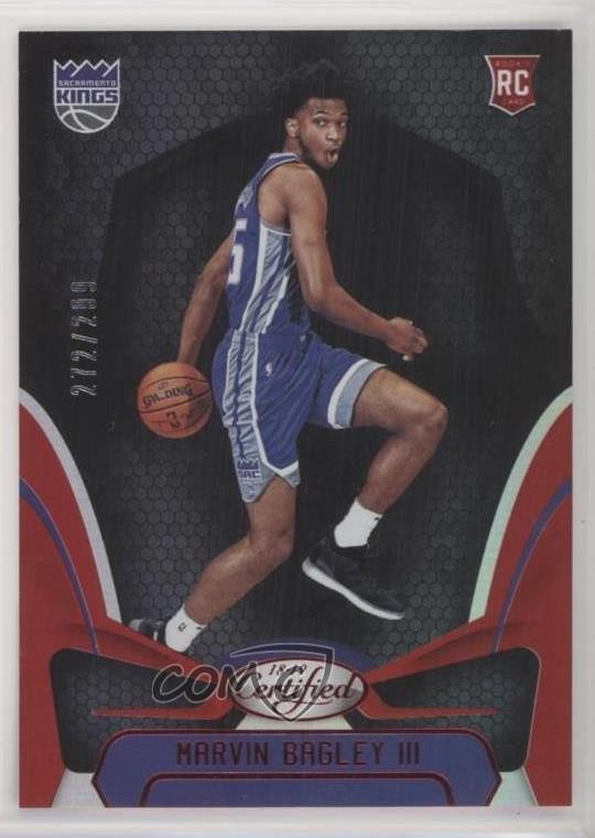 2018-19 Certified Mirror Red 272/299 Marvin Bagley III #152 1u6
