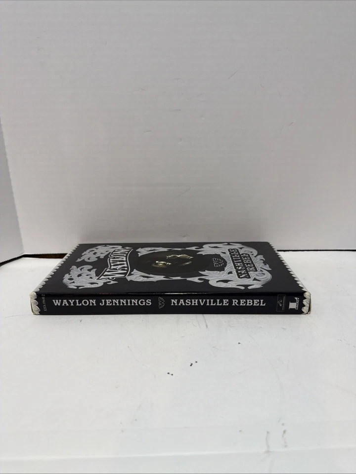 WAYLON JENNINGS Nashville Rebel CD Box Set 4-Disc + Book - mint discs - Image 3 of 4