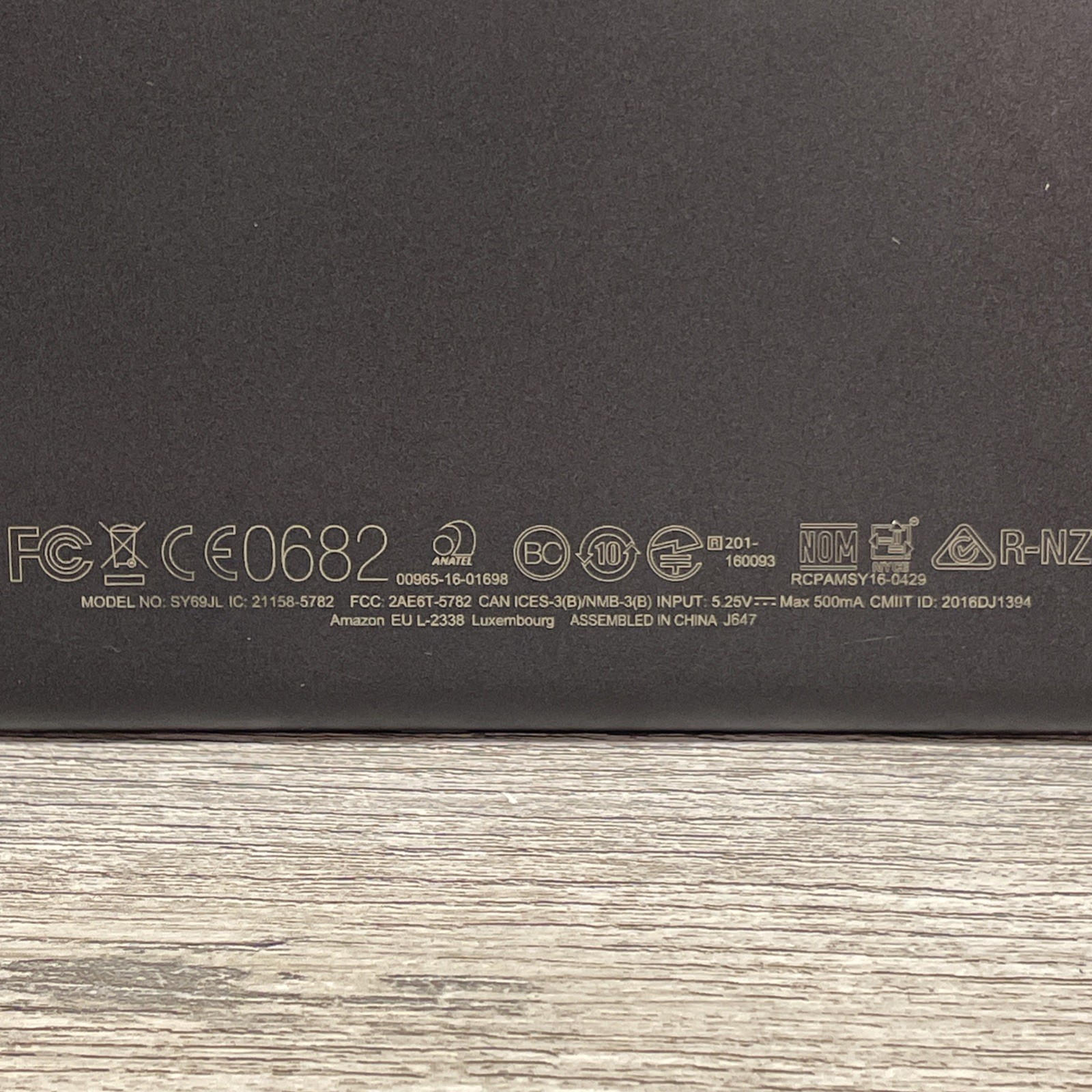 Amazon Kindle (SY69JL) 6" - 4GB Wi-Fi 8th Generation Gen Black eReader