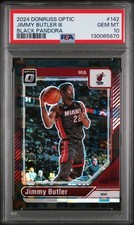 Jimmy Butler 2024 Optic Black Pandora 8/15 PSA 10 #142